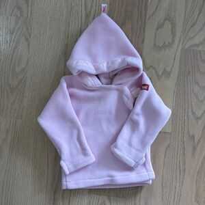 Widgeon Light Pink Fleece Jacket 24M